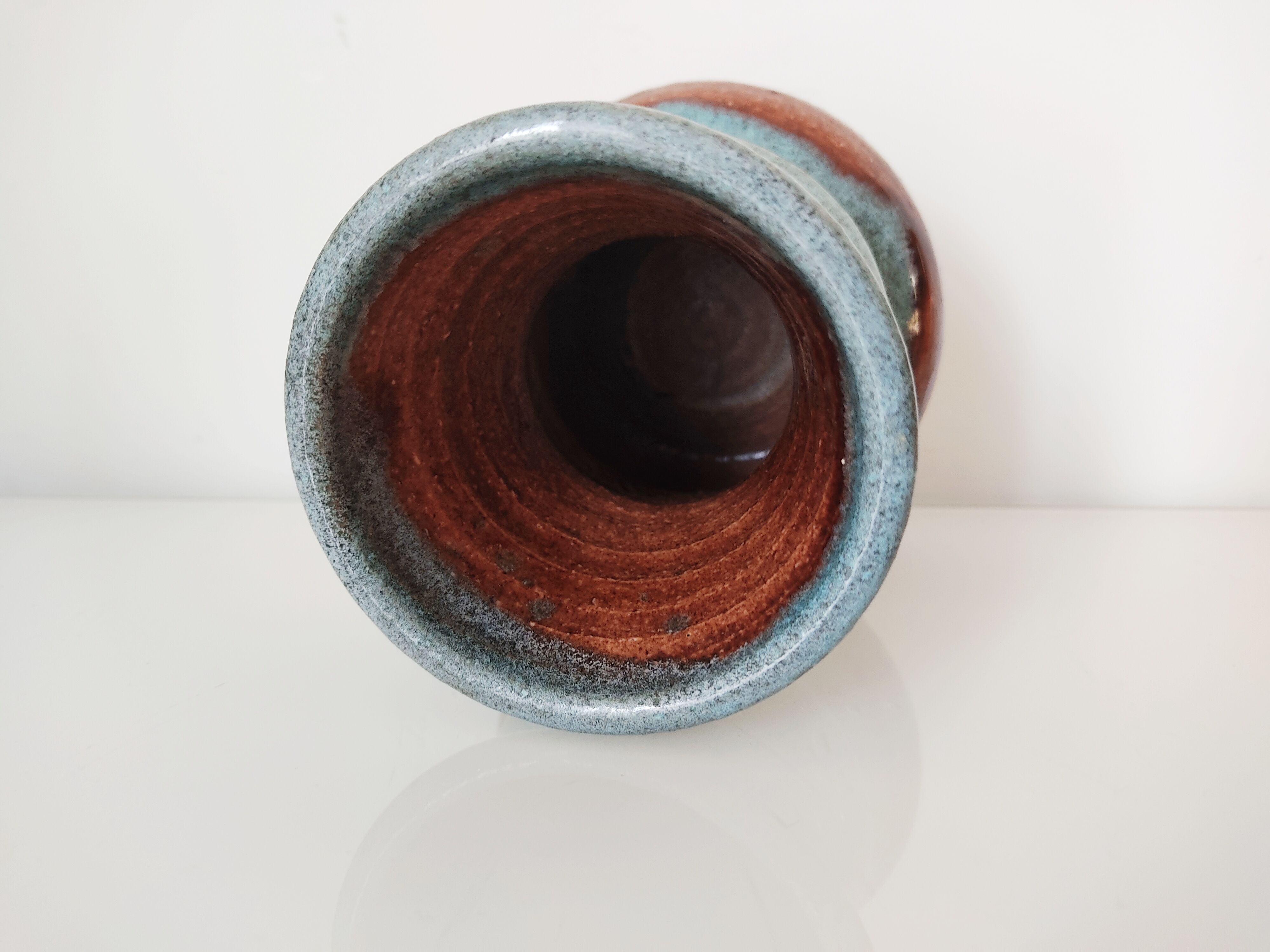 Ceramic vase Accolay signed