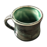 Mug en céramique vert flammé