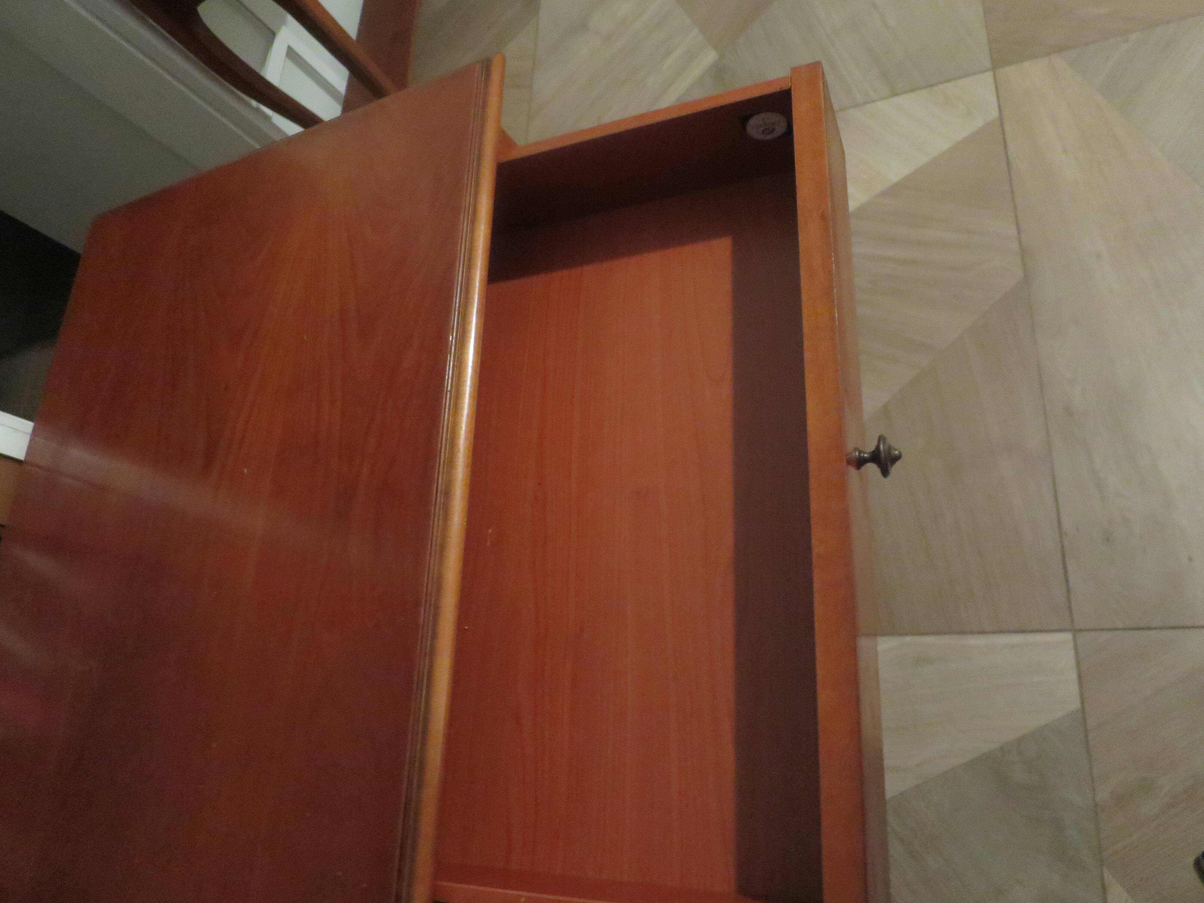 Small minister's desk - 3 drawers - cherry wood - Louis Philippe style