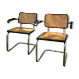 4 chairs B64 Cesca by Marcel Breuer