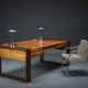 Vintage Rosewood Executive Desk, 1960s