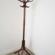 Wooden parrot coat rack