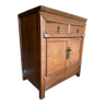 Chinese chest of drawers or extra chest in exotic wood with two drawers and two leaves