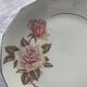 Cake dish patterns roses in art deco porcelain