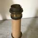 Pair of brass bedside lamps