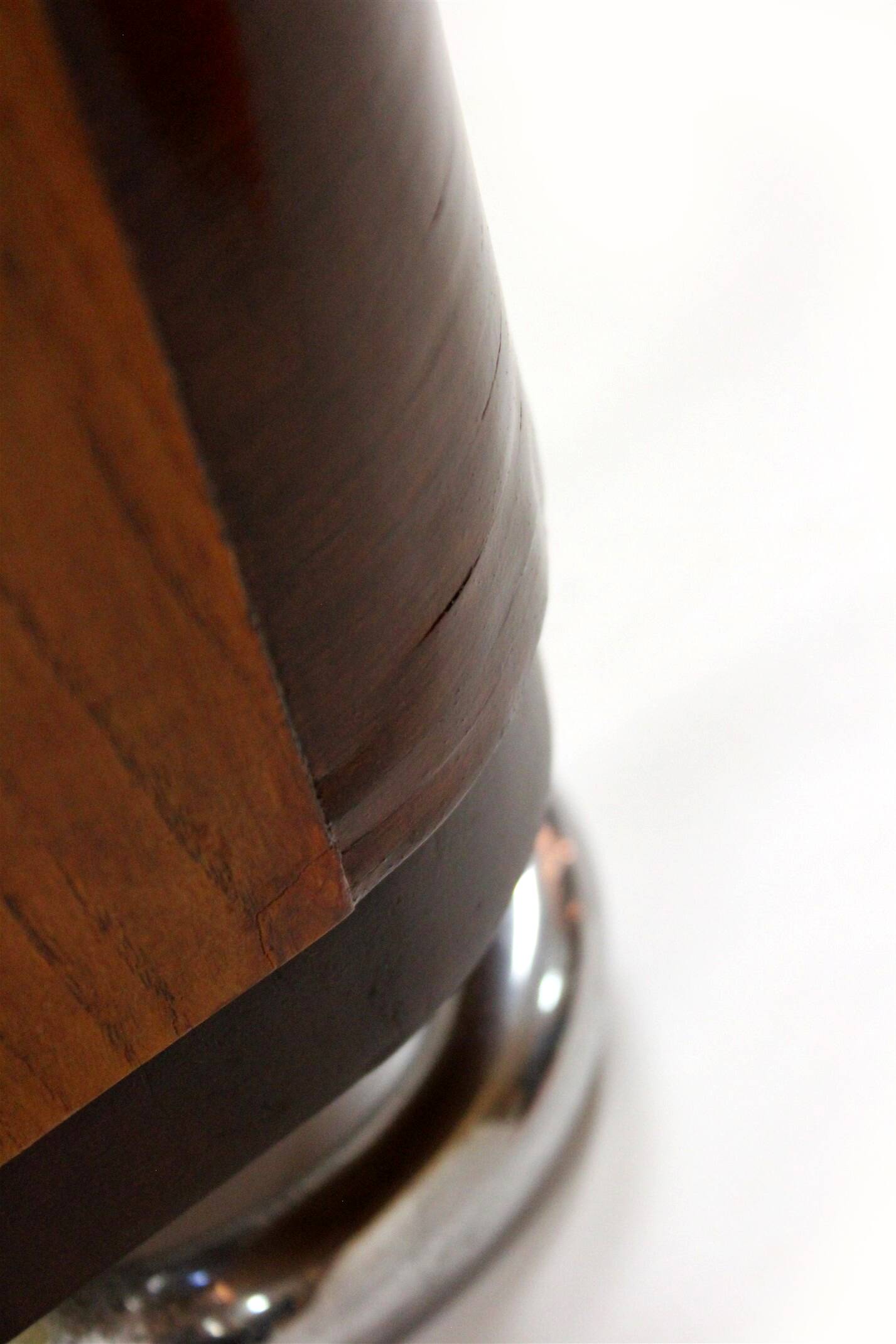 Vintage Bauhaus Chromed Tubular Steel Wardrobe by Hynek Gottwald, 1930s