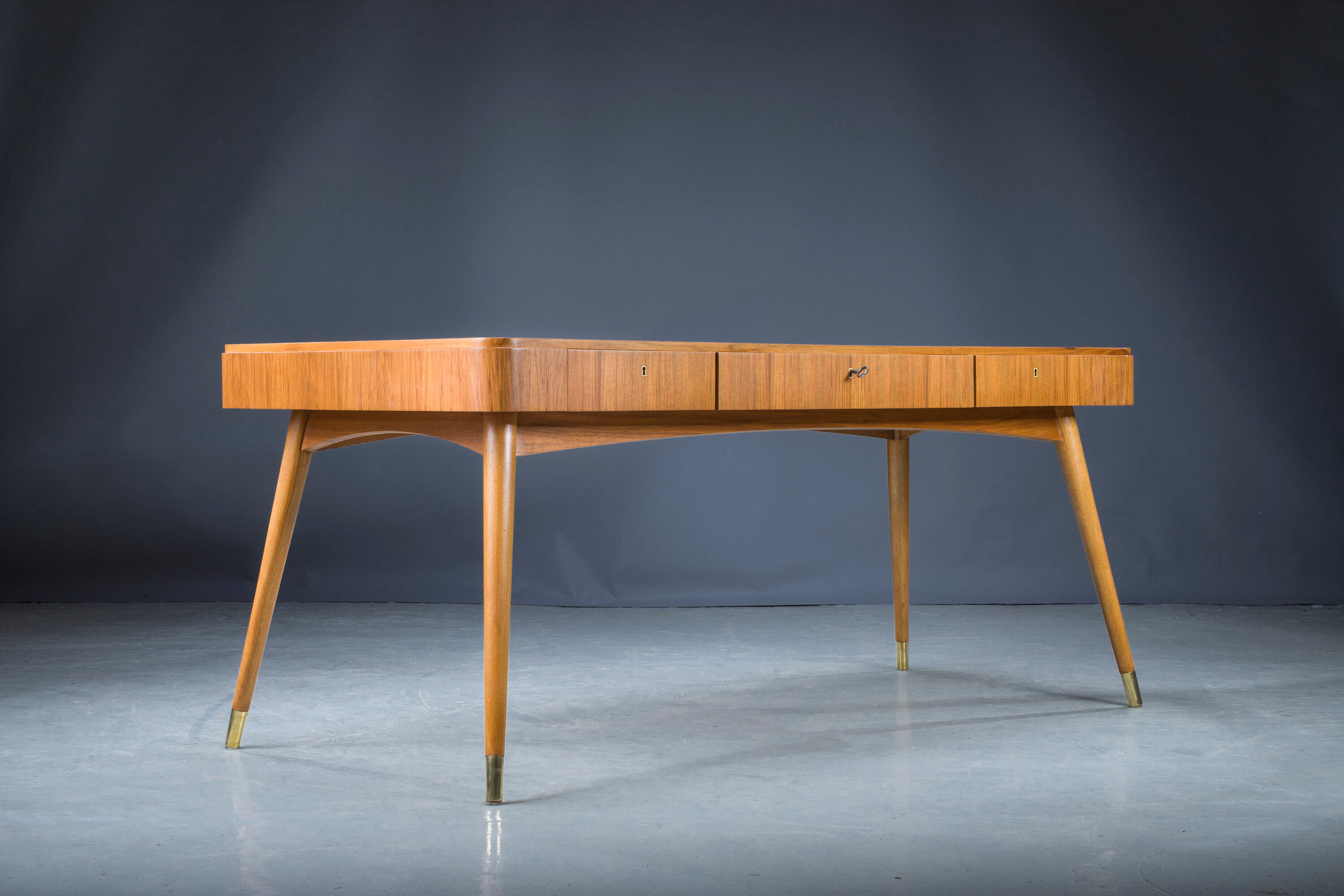 Vintage Boomerang Mic-Century Desk, 1960 er