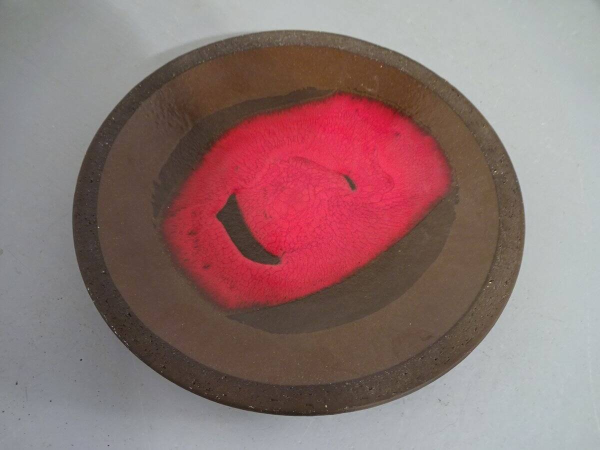 Danish ceramic dish from Lehmann, 1970s