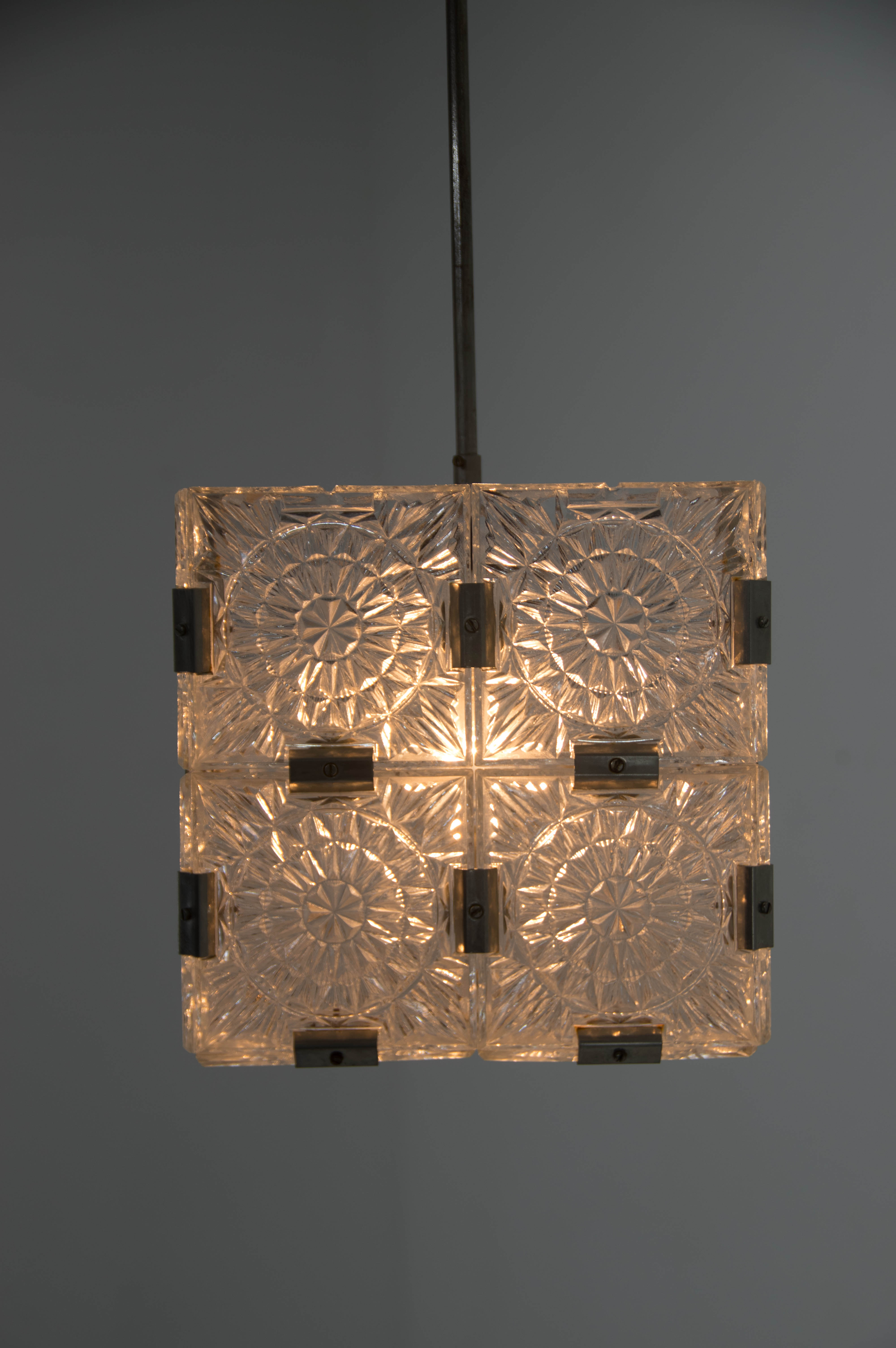 Glass pendant by Kamenicky Senov