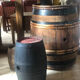 Black wood barrel