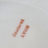 Porcelain dessert plates