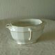 Lean and fat gravy boat in Limoges porcelain