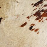 Cowhide rug 1970