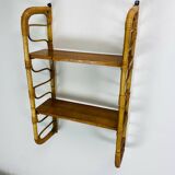 Rattan shelf