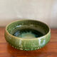 Glazed stoneware salad bowl from the Abbey of Fontgombault.