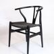 Ensemble de quatre chaises Wishbone, modèle CH24, par Hans J. Wegner
