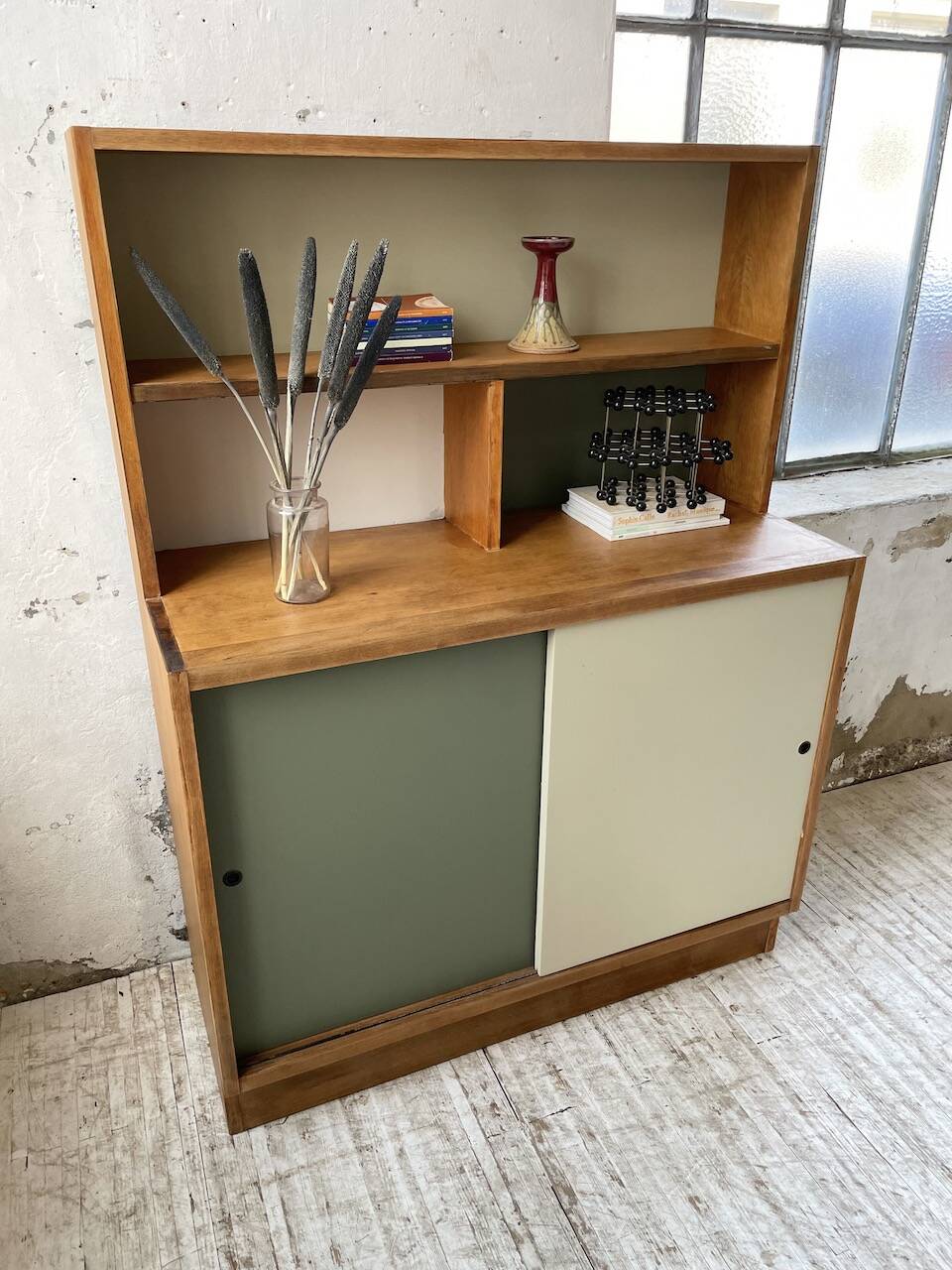 Teak bookcase from the 1950s