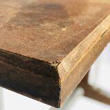 Bistro table - 1950 - Typical Parisian wooden bistro