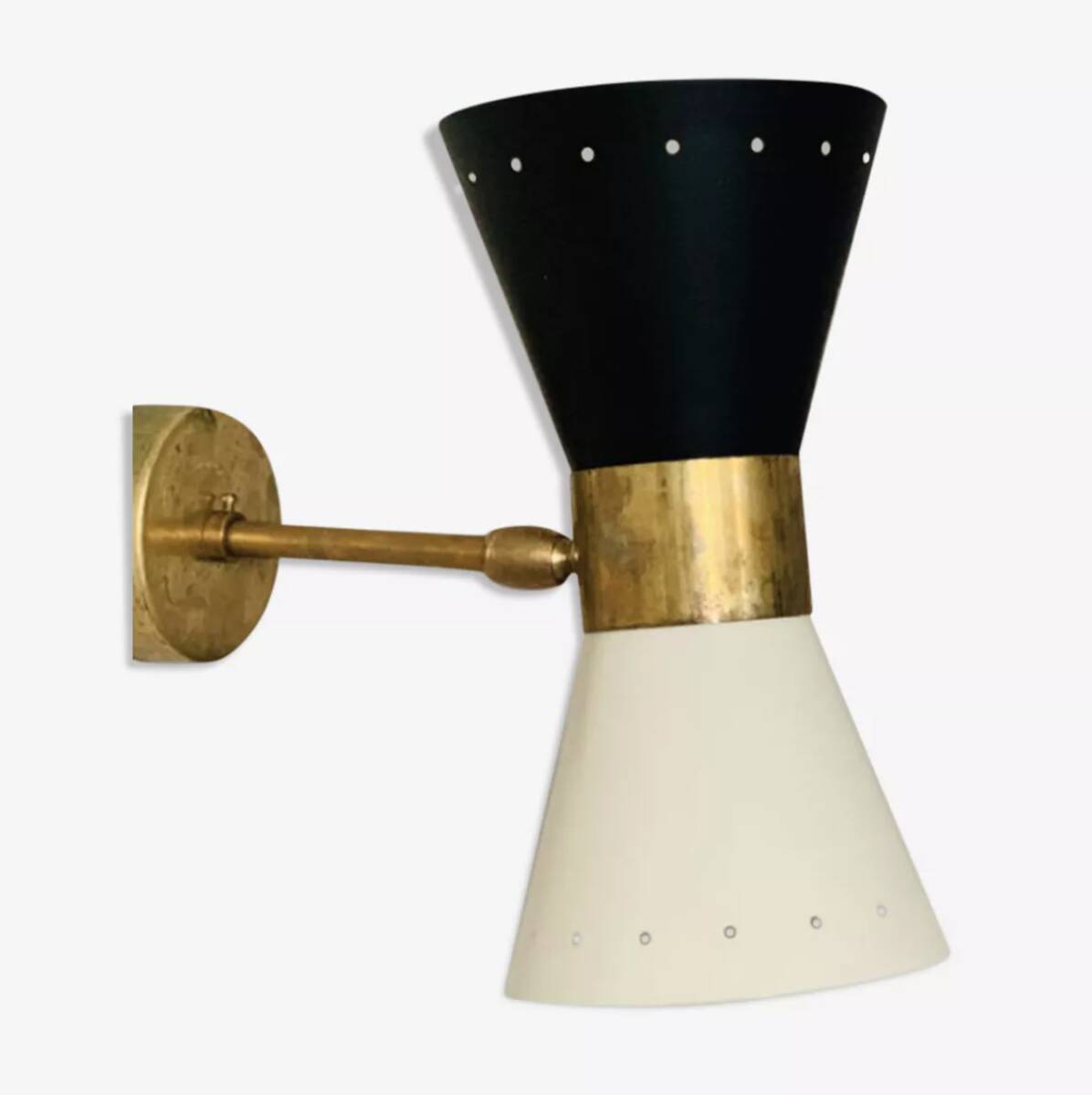 Diabolo wall light Black & White