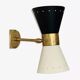 Diabolo wall light Black & White