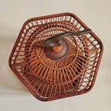 Decorative bamboo bird cage