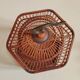 Decorative bamboo bird cage