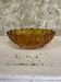 Large vintage amber glass bowl – 28 cm