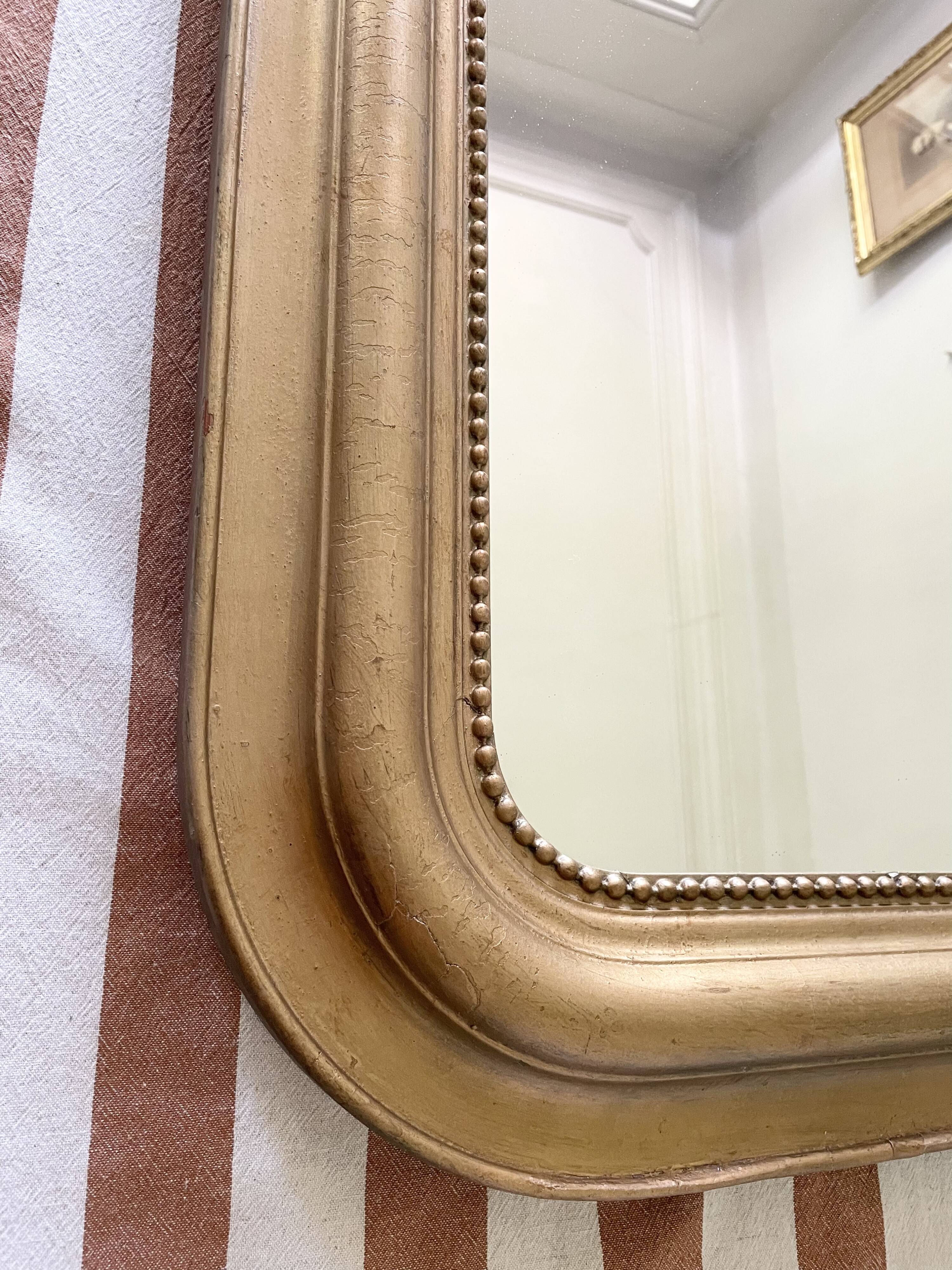 Louis Philippe pearl mirror H120 X W95