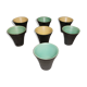 Set of 7 vintage coffee cups 50s 60s
