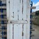 18th century painted oak door