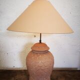 Terracotta lamp "CHAUMETTE Paris"
