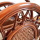 Rattan magazine holders and sun canning, 1960