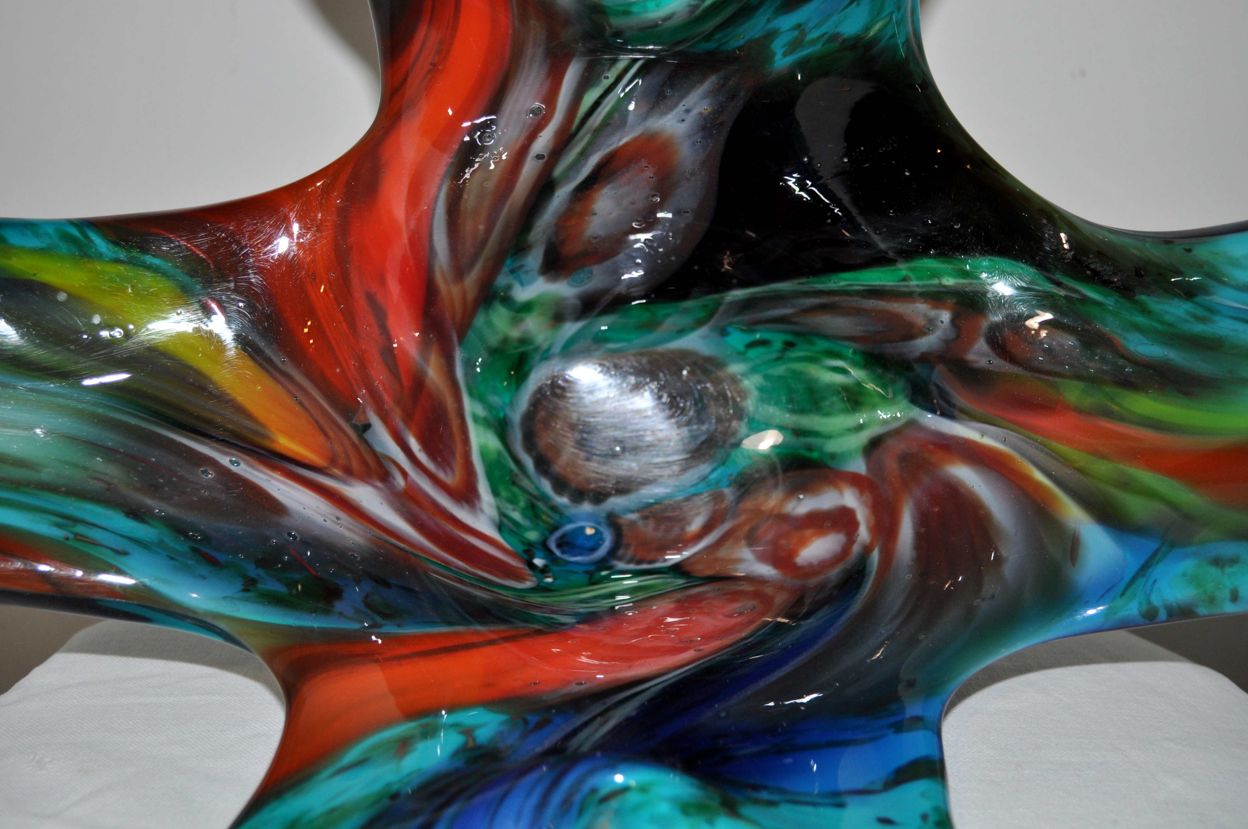Cut creator glass Opal vintage