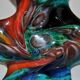 Cut creator glass Opal vintage