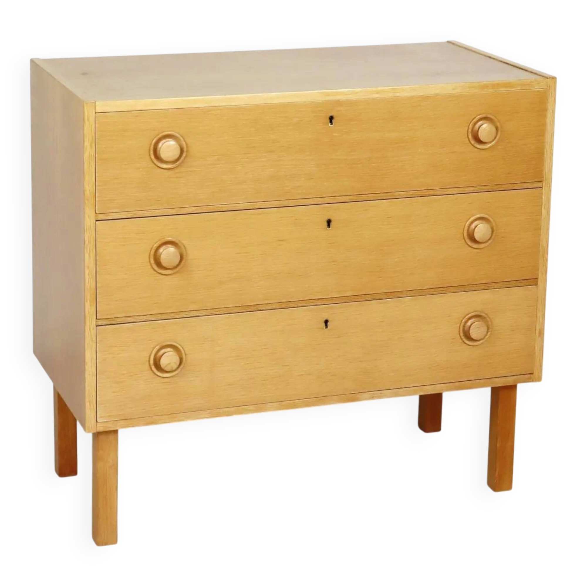 Commode scandinave trois tiroirs