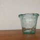 Vintage Scandinavian frosted glass bowl, 1970s