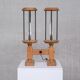Paire de lampes de table de Guillerme et Chambron