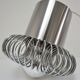 Philippe Rogier stainless steel pendant lamp for Oxar design gallery 70s