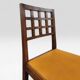 Solid oak chair, Victor Courtray, Art Deco, 1930