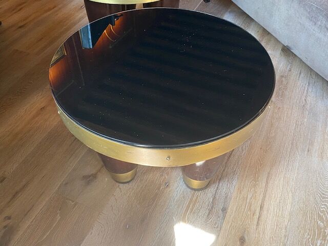 Tripod living room table