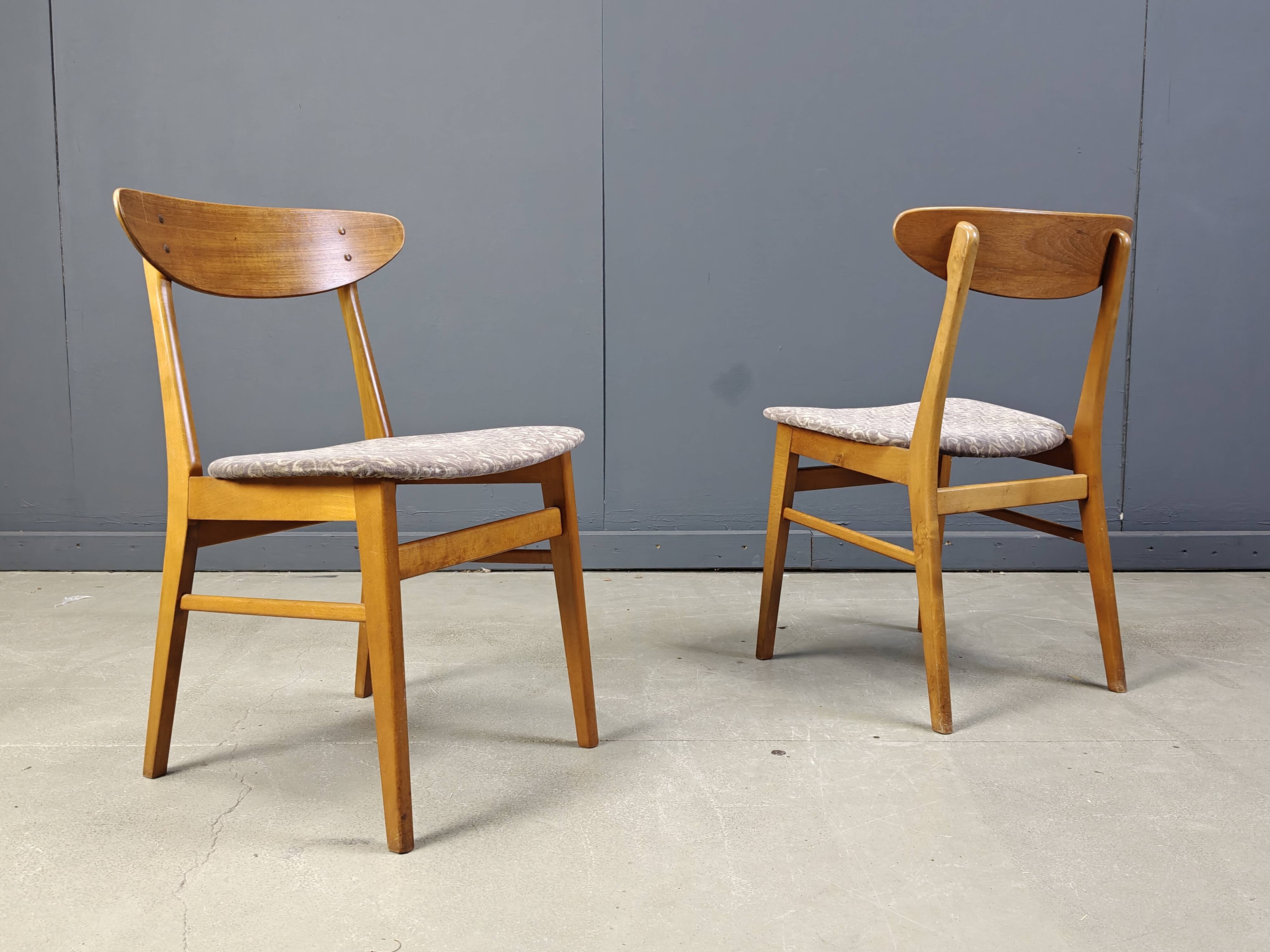 Farstrup Mobler dining chairs, set of 6 - 1960