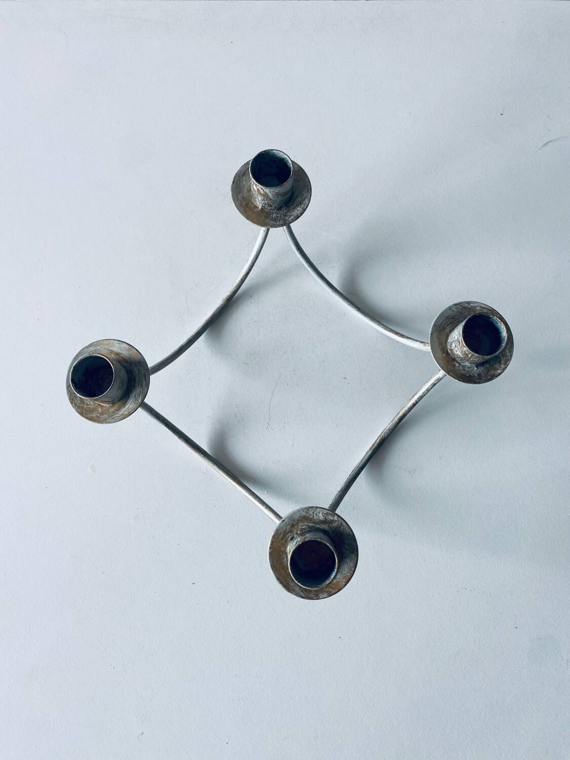 4 branch candle holder