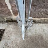 Wrought iron floor lamp