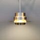 Danish hanging lamp in brass colored aluminum
