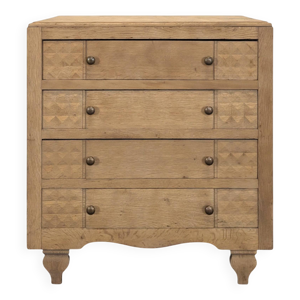 Commode brutaliste avec