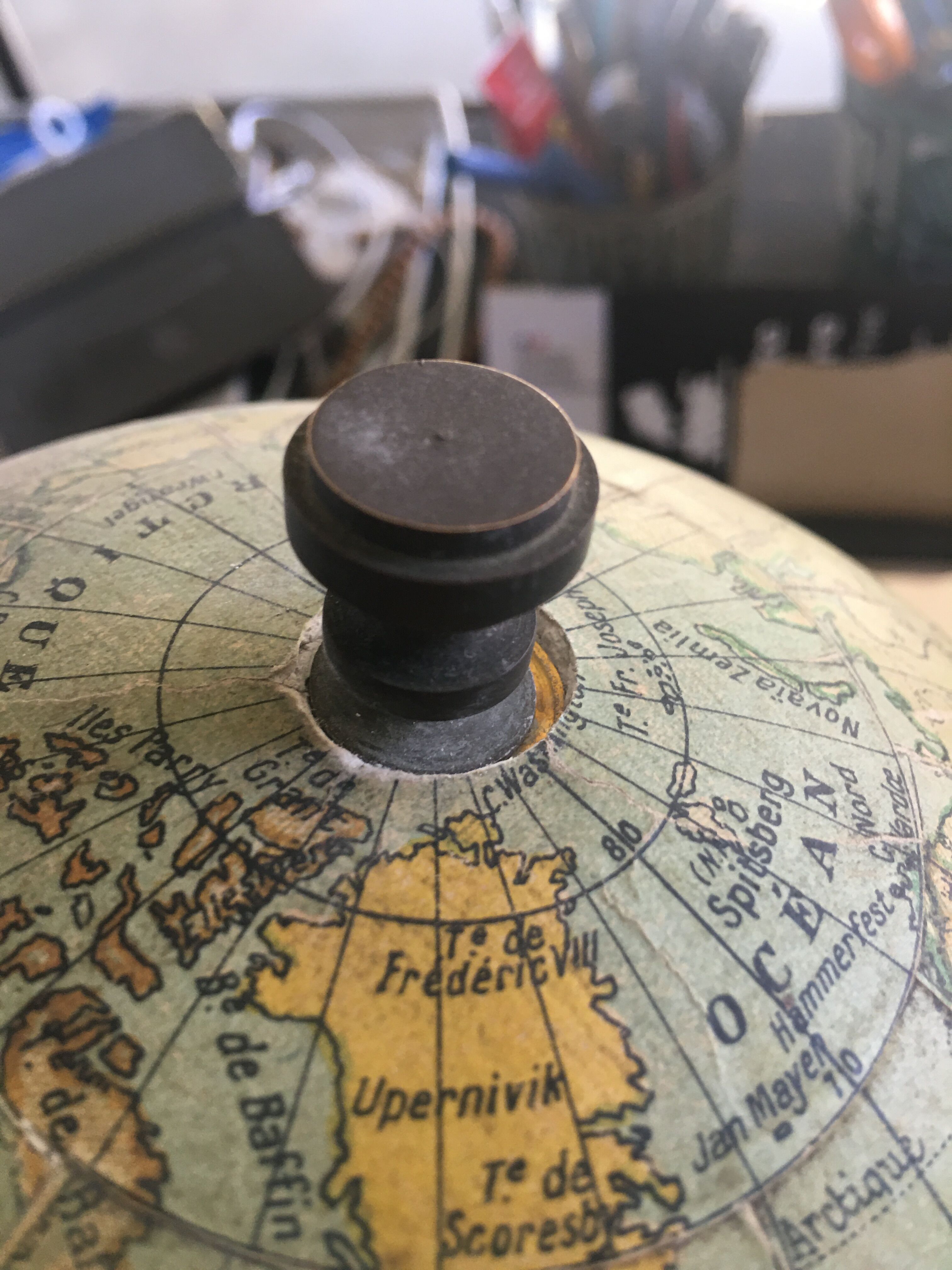 Ancient Globe Globe world map