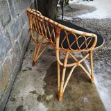 Bureau en rotin