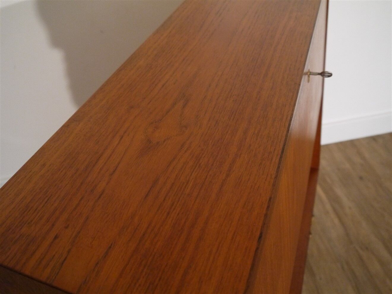 Meuble bibliotheque vintage scandinave en teck 1960