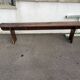 Wooden bench