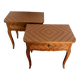 Paire de tables de chevet Vintage